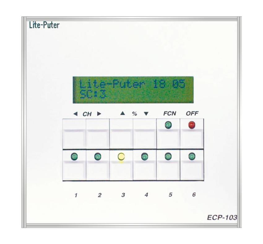 Liteputer ECP103 Control Panel m. ECP-103J Control Software