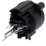 Neutrik 3pol-XLR Chassisbu., Erdung: Sep. Erdungskontakt mit dem Gehäuse des Gegenst. & Front Panel, vert. Leiterpl.m