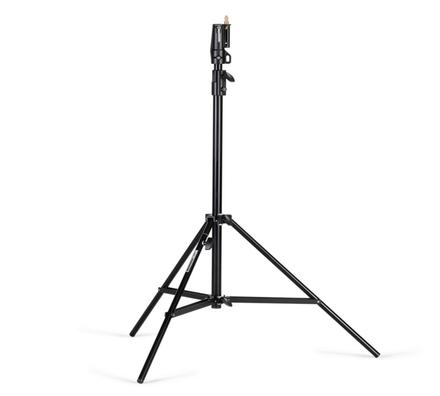 MANFROTTO CINE STAND BLACK ALUMINIUM max. Höhe: 212cm, max. Belastung: 15kg ** AUSSTELLUNGSSTÜCK WIE NEU **