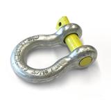Schäkel Yellow/Blue Pin hochfest, geschweifte Form, f.verz. mit Augenbolzen (Schraubbolzen), 3.25 to Tragfähigkeit