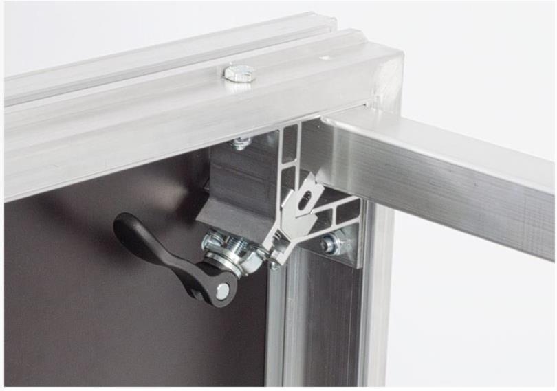 Ultralite Maxistage LIGHT, Podest, 100x50cm, 14kg 750kg/m², Schnellspanner, Siebdruckplatte 12mm, Längsstrebe