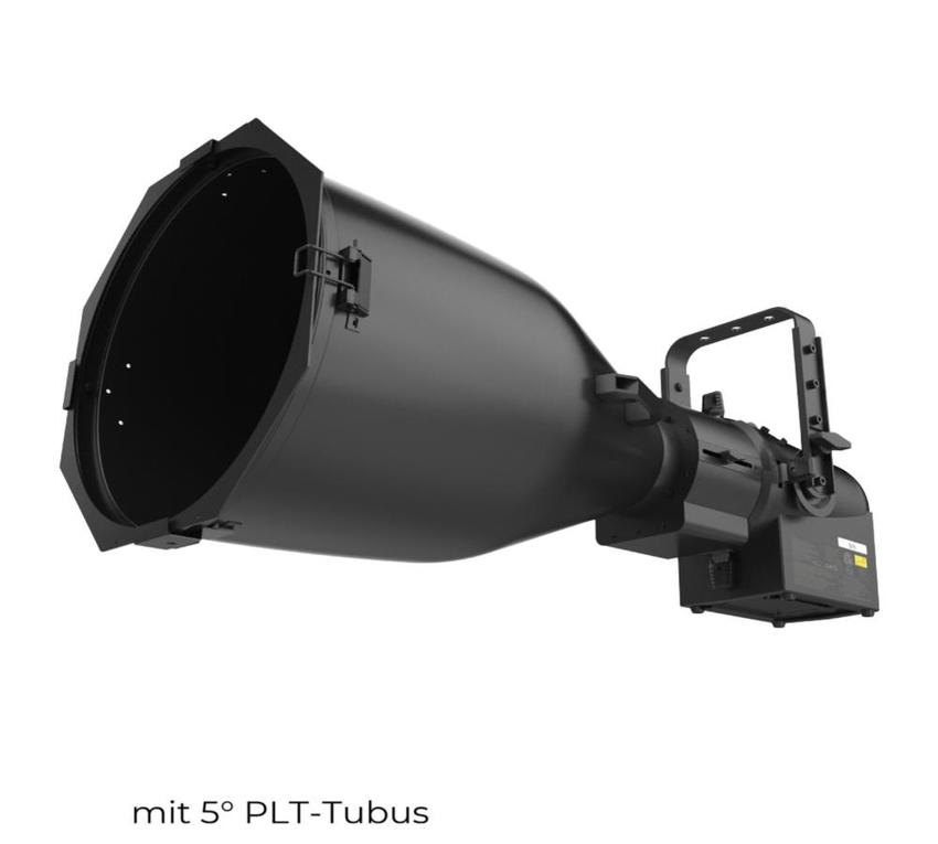 VL600 ACCLAIM PLE WW, 195W Monochromatic Light Engine, Basisgehäuse mit WW 3200K LED-Engine, schwarzes Gehäuse