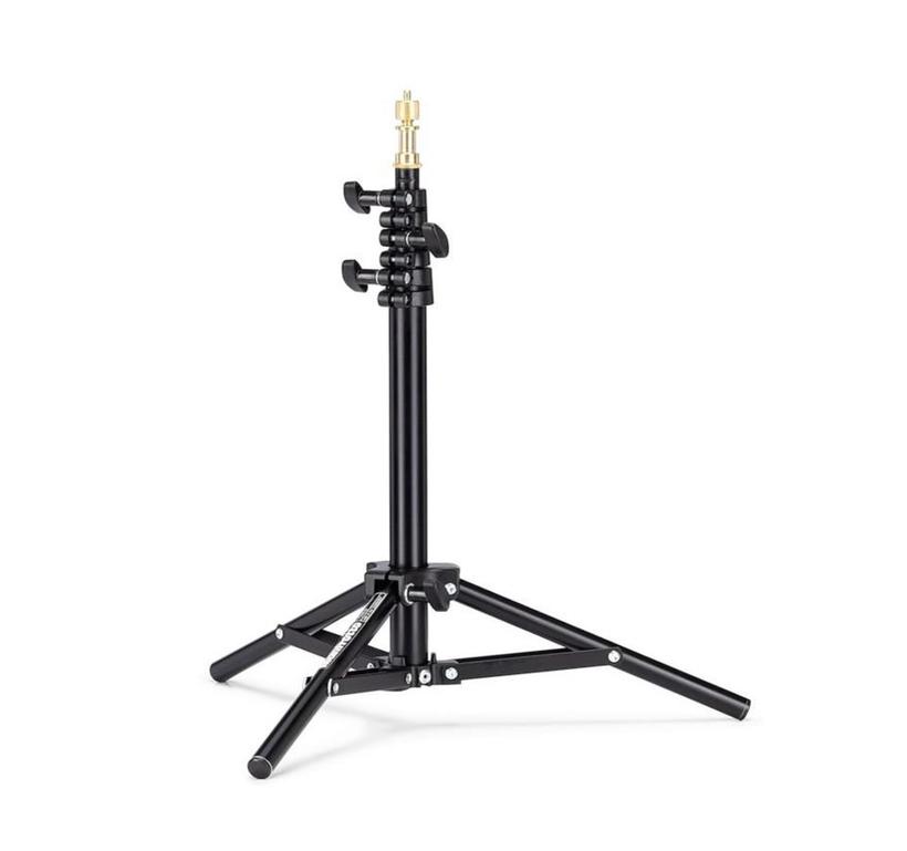 MANFROTTO BACKLITE BLACK, Low Mini Pro Stativ schwarz, max. Höhe: 123cm, max. Belastung: 1,5kg