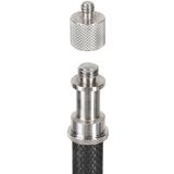 MANFROTTO CARBON  NANOPOLE STAND Ministativ aus Karbonfaser, Nivellierbein, abnehm. Galgen