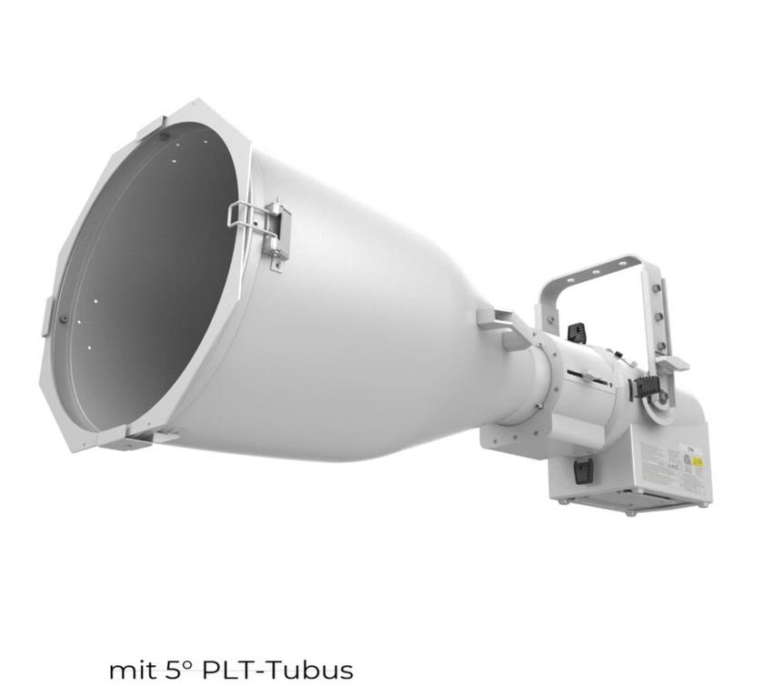 VL600 ACCLAIM PLE WW, 195W Monochromatic Light Engine, Basisgehäuse mit WW 3200K LED-Engine, weißes Gehäuse