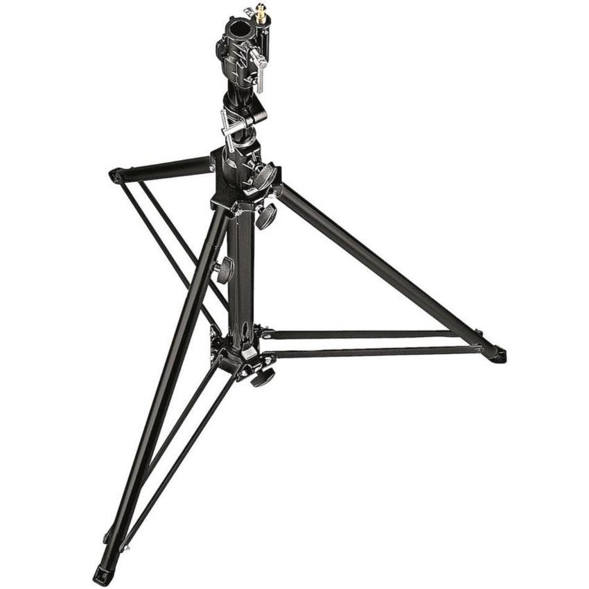 MANFROTTO BLACK ALU FOLLOW SPOT STAND max. Höhe: 147cm, max. Belastung: 18kg