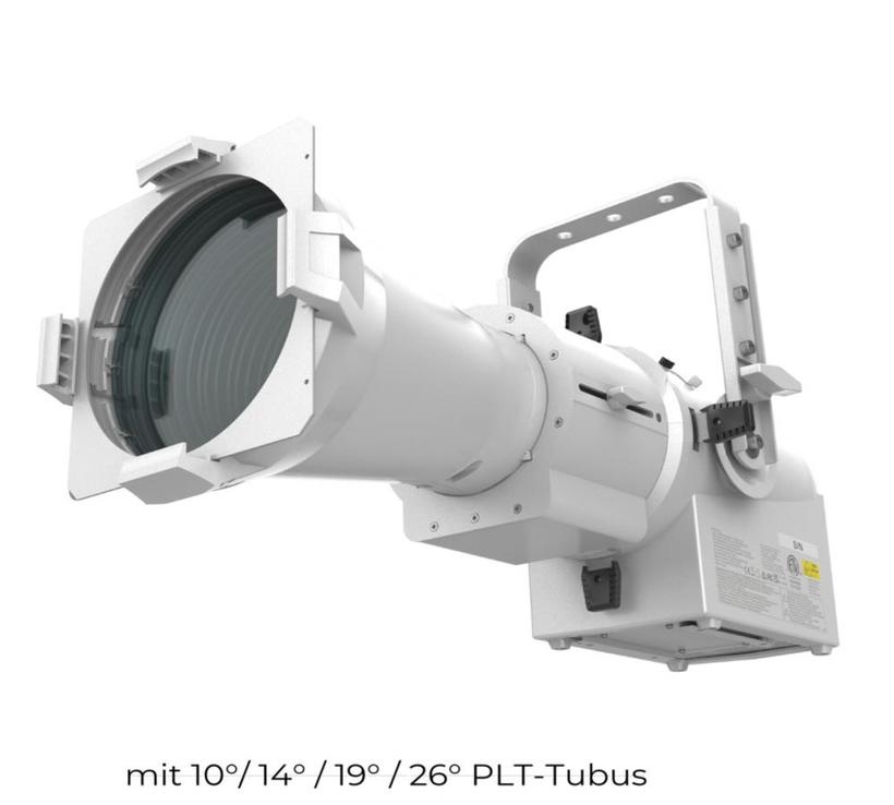 VL600 ACCLAIM PLE WW, 195W Monochromatic Light Engine, Basisgehäuse mit WW 3200K LED-Engine, weißes Gehäuse