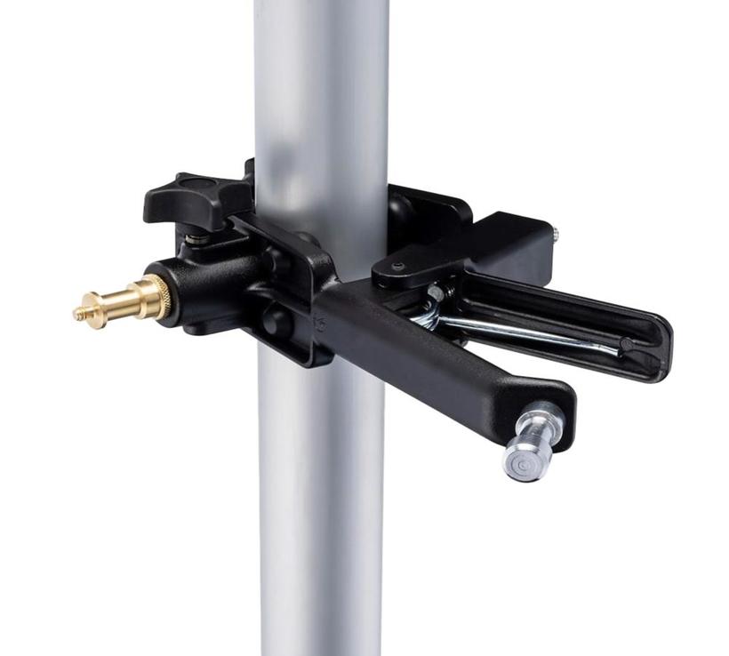 MANFROTTO SKY HOOK GAFFER GRIP, Kroko Klemme verstellbar, --> 25-65mm Klemmbereich,  mit 013 Zapfen