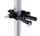 MANFROTTO SKY HOOK GAFFER GRIP, Kroko Klemme verstellbar, --> 25-65mm Klemmbereich,  mit 013 Zapfen