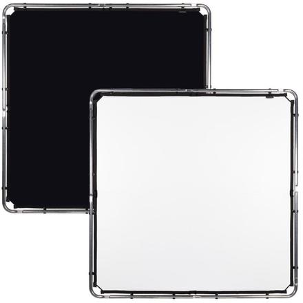 Lastolite Skylite Rapid midi Stoffbezug 1,5x1,5m Schwarz/Weiss (ohne Rahmen!)