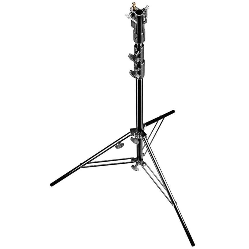 MANFROTTO ALU SENIOR STAND BLACK max. Höhe: 315cm, max. Belastung: 12kg ** AUSSTELLUNGSSTÜCK WIE NEU **