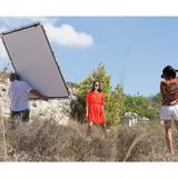 Lastolite Skylite Rapid midi Stoffbezug 1,5x1,5m Schwarz/Weiss (ohne Rahmen!)