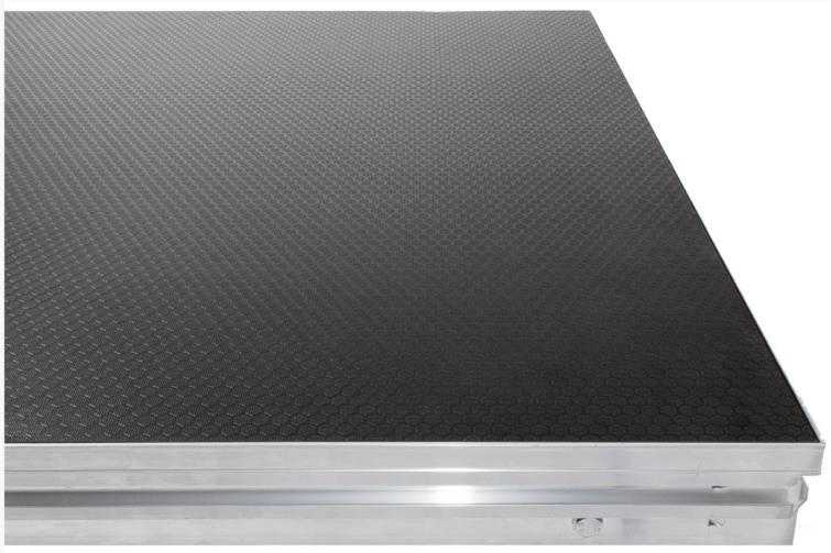 Ultralite Maxistage LIGHT, Podest, 100x150cm 750kg/m², Schnellspanner, Siebdruckplatte 12mm, Längsstrebe