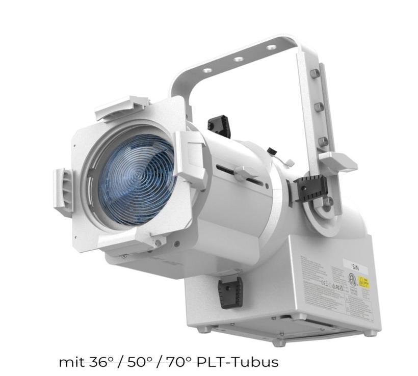 VL600 ACCLAIM PLE WW, 195W Monochromatic Light Engine, Basisgehäuse mit WW 3200K LED-Engine, weißes Gehäuse