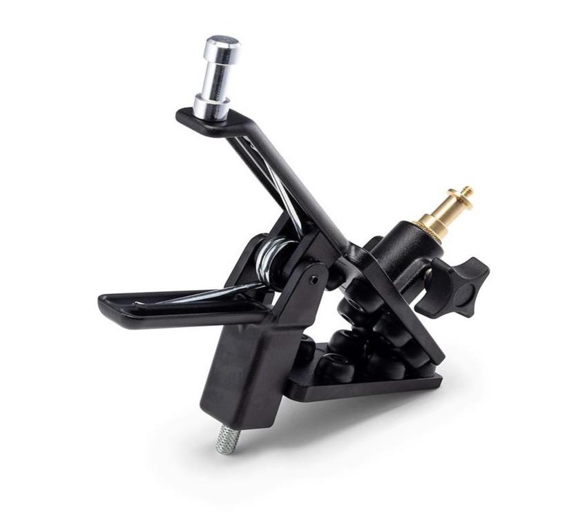 MANFROTTO SKY HOOK GAFFER GRIP, Kroko Klemme verstellbar, --> 25-65mm Klemmbereich,  mit 013 Zapfen