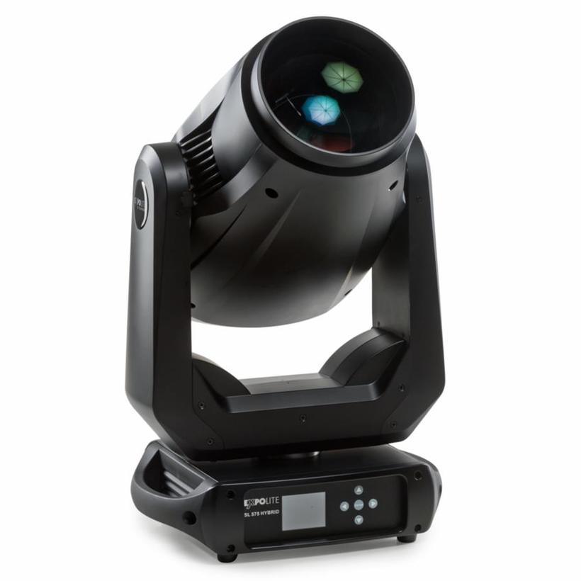 EXPOLITE SL 575 Hybrid, 250W LED Hybride Moving Head, Wash-Spot der SL-Serie mit 3°-35° Zoom