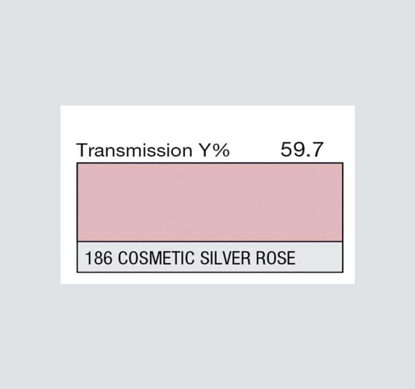 LEE-Filters, Nr. 186, Rolle 762x122cm normal, Cosmetic Silver Rose