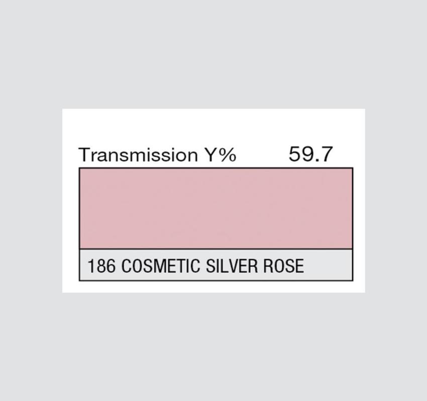 LEE-Filters, Nr. 186, Rolle 762x122cm normal, Cosmetic Silver Rose