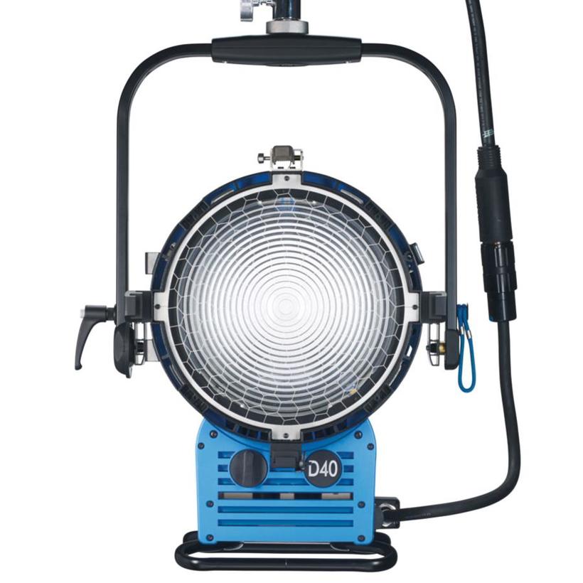 ARRI DAYLIGHT True Blue D40, 4000W, single ended, MAN, blau/silber, International, Kabel 0.6m
