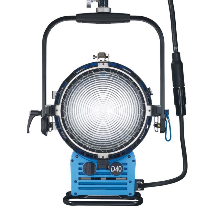 ARRI DAYLIGHT True Blue D40, 4000W, single ended, MAN, blau/silber, International, Kabel 0.6m