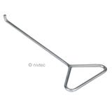 Nivtec Abbauhilfe-Haken, Stahl, verzinkt, erleichtert den Abbau der Podeste bei niedrigen Bühnen