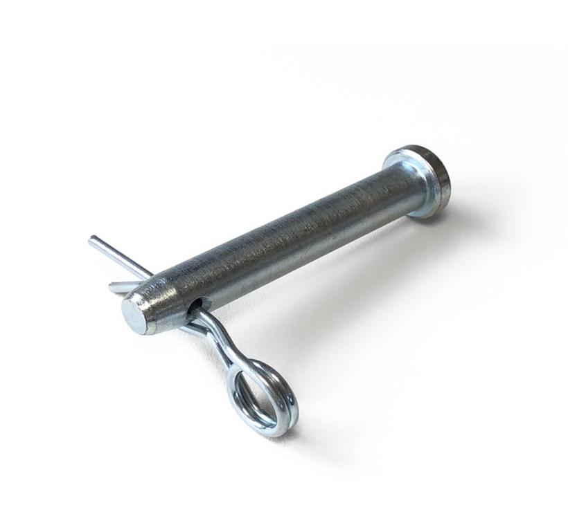 Fantek Ersatzteil Stahlbolzen 10mm/6cm mit R-Clip Ersatzbolzen für die Gabel (Gabellifte), SETFPSCI02