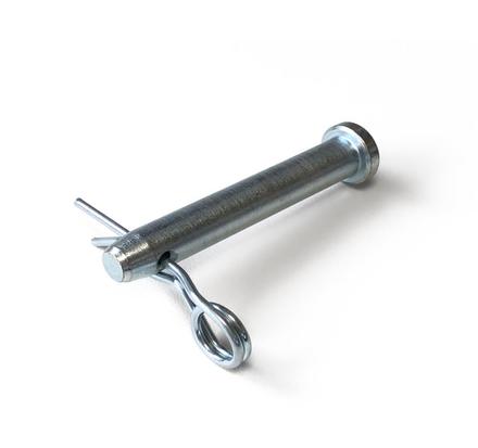 Fantek Ersatzteil Stahlbolzen 10mm/6cm mit R-Clip Ersatzbolzen für die Gabel (Gabellifte), SETFPSCI02
