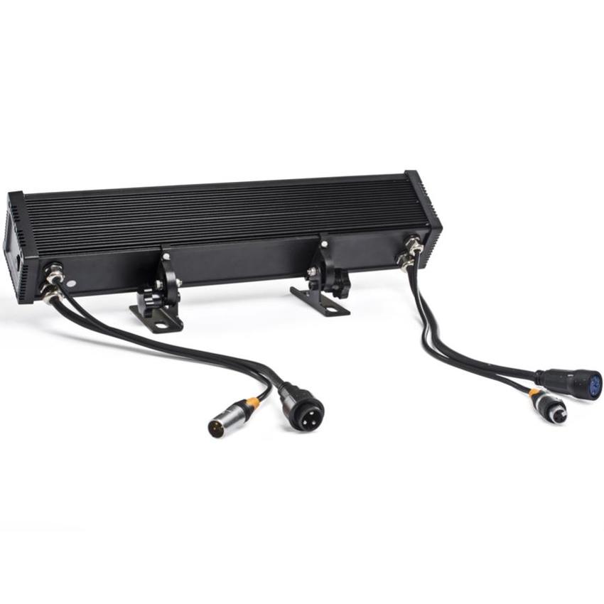 EXPOLITE TourBAR 32 PIX, RGBW Outdoor Rampe, 8x 15W DMX, schwarz, 10x40°, IP65, *mit Einzel-Pixelansteuerung*