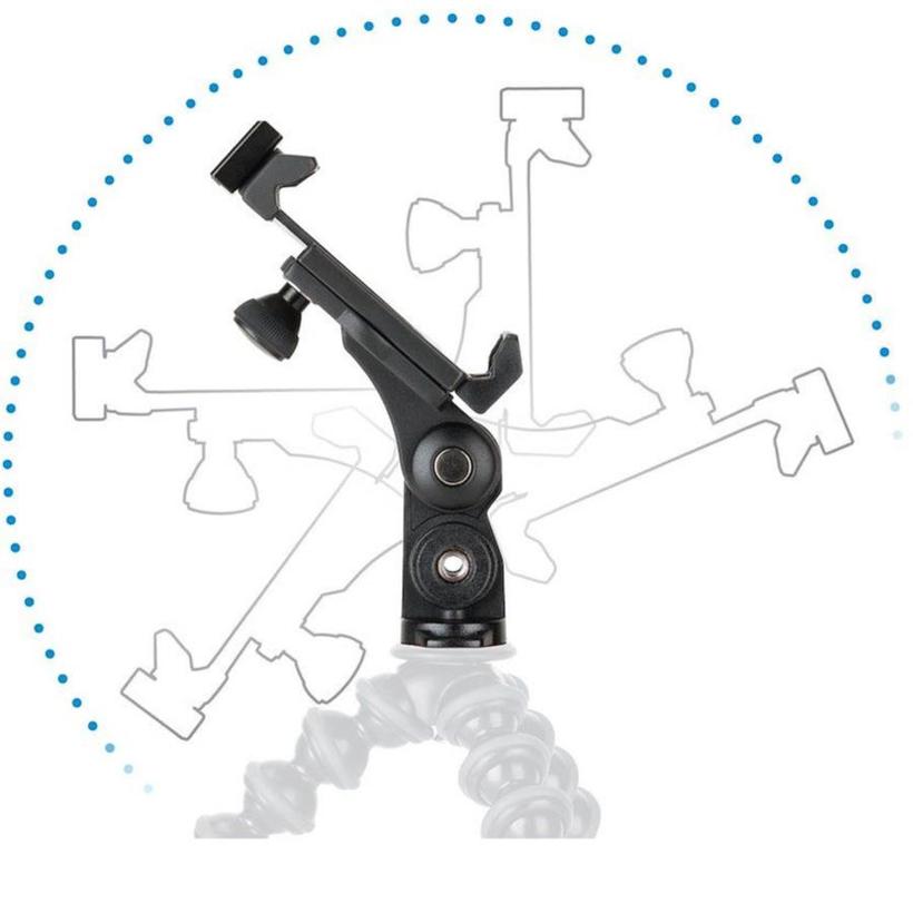 JOBY GripTight PRO 2 Smartphone Halterung Für Smartphones & zusätzliches Zubehör wie Blitz & Mikrofon