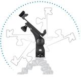 JOBY GripTight PRO 2 Smartphone Halterung Für Smartphones & zusätzliches Zubehör wie Blitz & Mikrofon