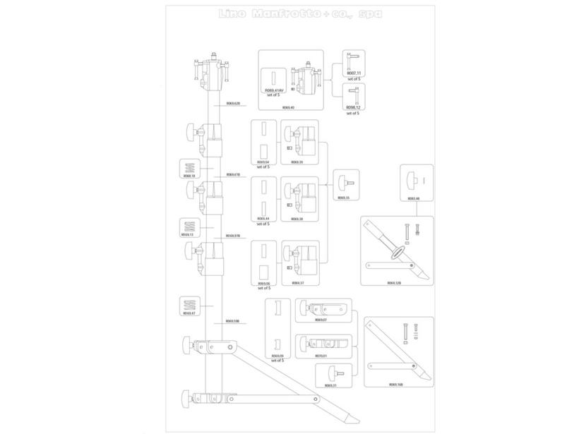 Manfrotto SPRING Manfrotto-Lighting / Avenger / Ersatzteil