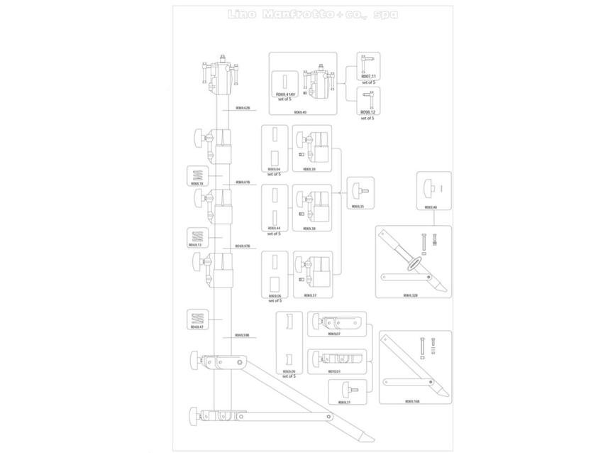 Manfrotto SPRING Manfrotto-Lighting / Avenger / Ersatzteil