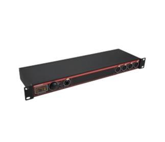 Swisson XND-4R8 Ethernet Node (Rack), *ohne Schuko* 1x RJ45 IN - 4x RJ45 OUT, Art-Net und sACN auf DMX