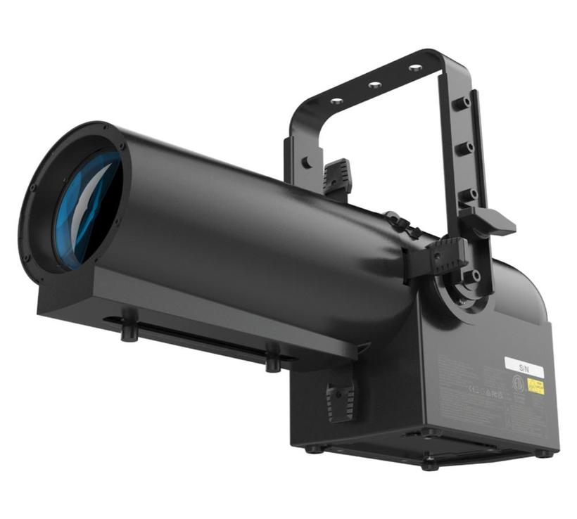 VL600 ACCLAIM ZOOM-SPOT, RGBL LED Multichromatic Light Engine, Zoom-Profilscheinwerfer, 25°-50°, 150W, schw.Gehäuse