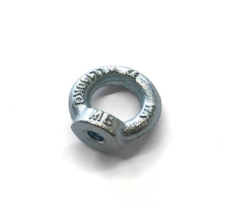 Ultralite Ringmutter M8, ähnlich DIN582, verzinkt Tragkraft 140kg, Material C15
