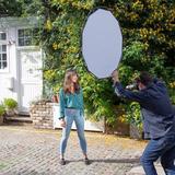 Manfrotto HaloCompact Reflektor Bespannung 82cm Silber/Weiss (ohne Rahmen!)