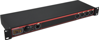 Swisson XND-4R5 Ethernet Node (Rack) *ohne Schuko* 1x RJ45 IN - 4x 5pol OUT, Art-Net auf DMX Wandler