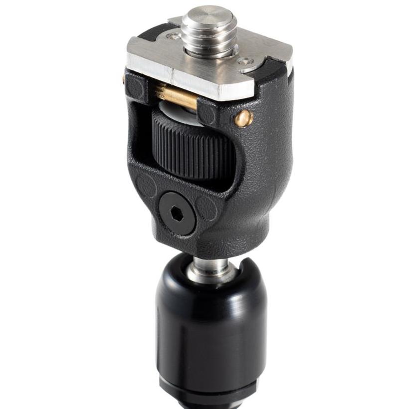 MANFROTTO 244MICRO ARM w / style adapter, Set mit 244 Micro Arm, 3/8" Drehschutz Adapter & 1/4"Anti-Rutsch Ad.