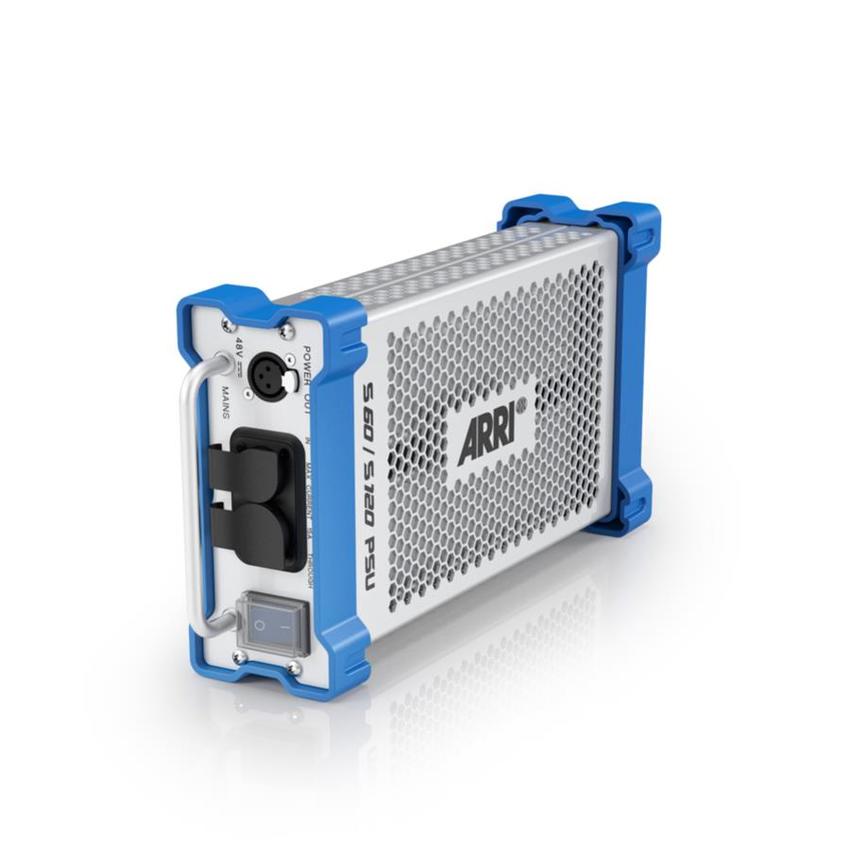 ARRI Netzteil S60 & S120, blau-silber Power Supply Unit S60 & S120, blue-silver