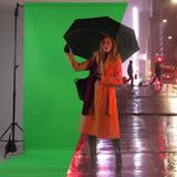 Vinyl Background / Floor 2.75m x 6m Chroma Key Green Passt perfekt zu Manfrottos Chromakey Hintergrund-Reihe