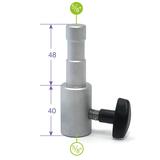 MANFROTTO ADAPTER MOLE TO DIAM. 5/8 5/8" Hülse auf 5/8" Stift