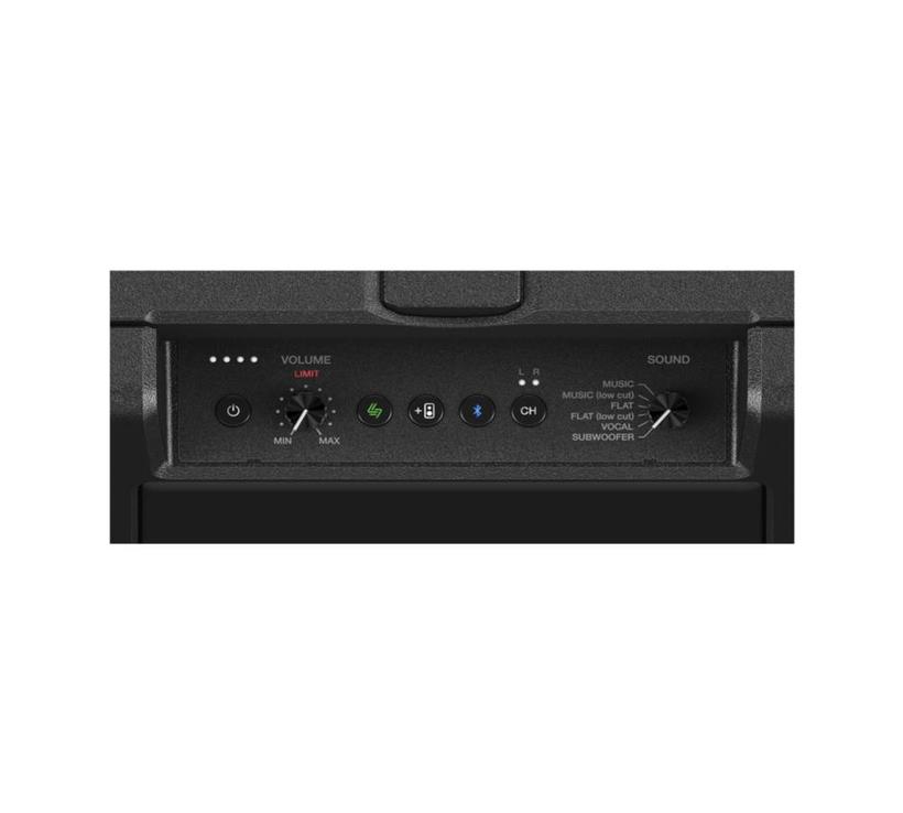 Pioneer WAVE-EIGHT ACTIVE LOUD SPEAKER 8" tragbarer DJ Lautsprecher mit SonicLink