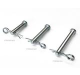 Fantek Ersatzteil Stahlbolzen 10mm/8cm mit R-Clip,SETFPSCI01 Ersatzbolzen für Trussadapter & für Gabelhalter (Gabellifte)
