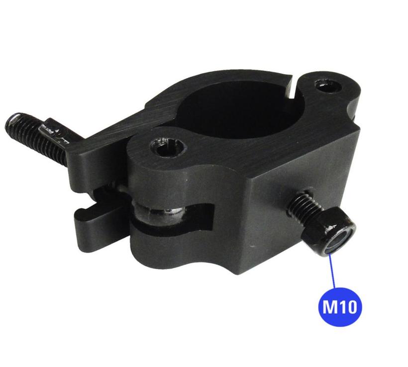 Ultralite Coupler, Half Coupler Montageschelle, M10, schwarz 48-51mm, mit TÜV, belastbar bis 500kg, Code: KCP-831B