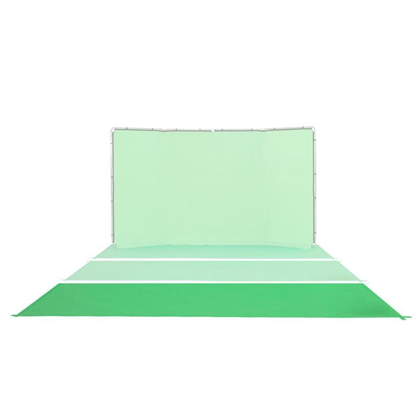 Vinyl Floor Strip 1.37m x 4m Chroma Key Green Passt perfekt zur Manfrottos Chromakey Hintergrund-Reihe