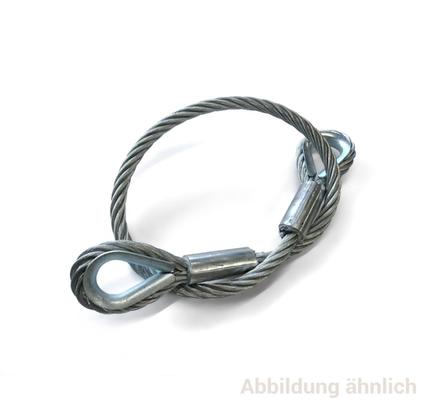Ultralite Anschlagseil 14mm, 6.00m lang, 2000kg EN13414 beidseitige Kausche nach DIN6899BF