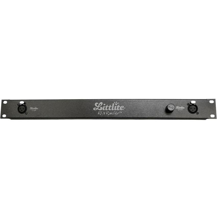 Littlite Raklite RLX, 19" Blende mit 2 XLR D-3-F B., Trafo Code: RLX