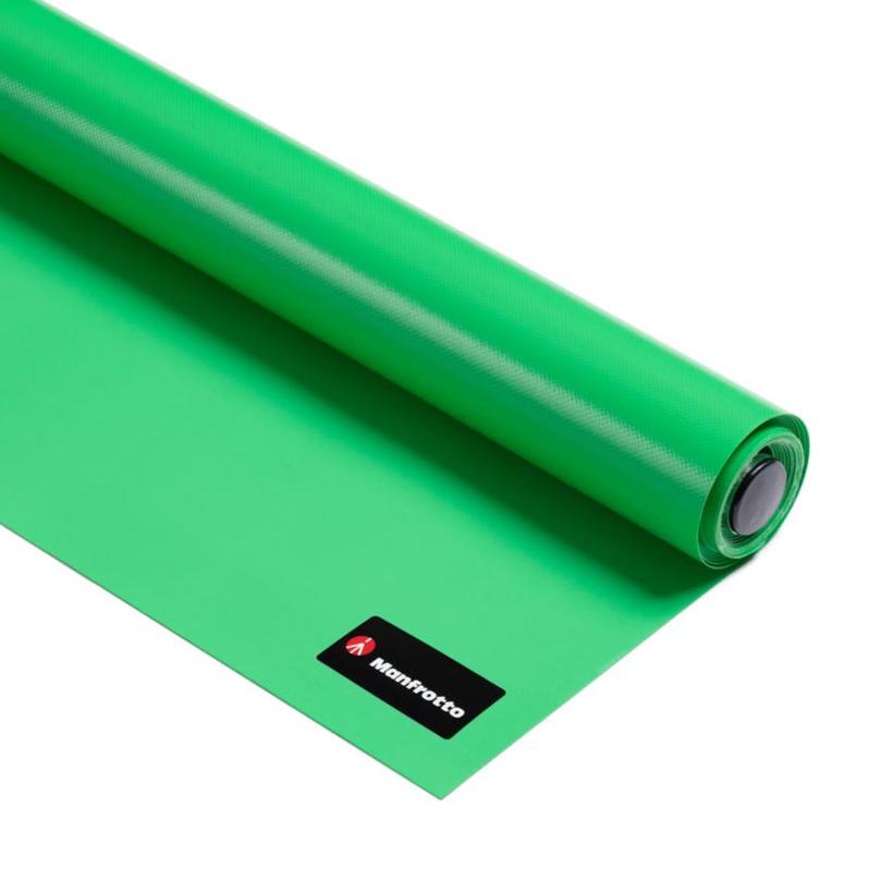 Vinyl Floor Strip 1.37m x 4m Chroma Key Green Passt perfekt zur Manfrottos Chromakey Hintergrund-Reihe