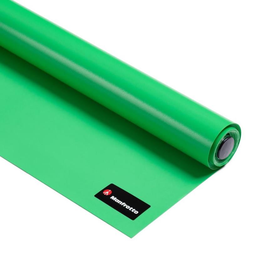 Vinyl Floor Strip 1.37m x 4m Chroma Key Green Passt perfekt zur Manfrottos Chromakey Hintergrund-Reihe
