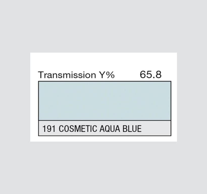 LEE-Filters, Nr. 191, Rolle 762x122cm normal, Cosmetic Aqua Blue